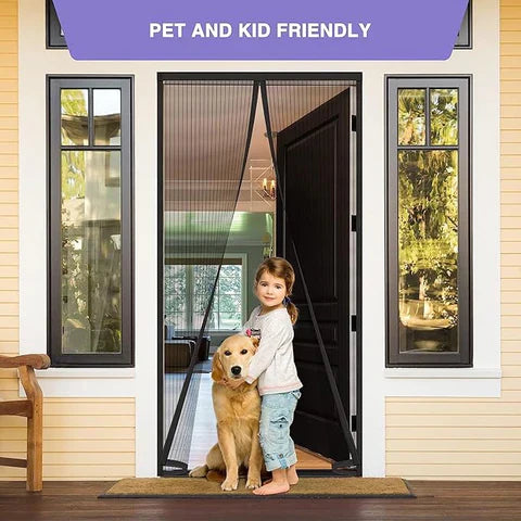 Door Curtain-Mesh (Pack of 2)